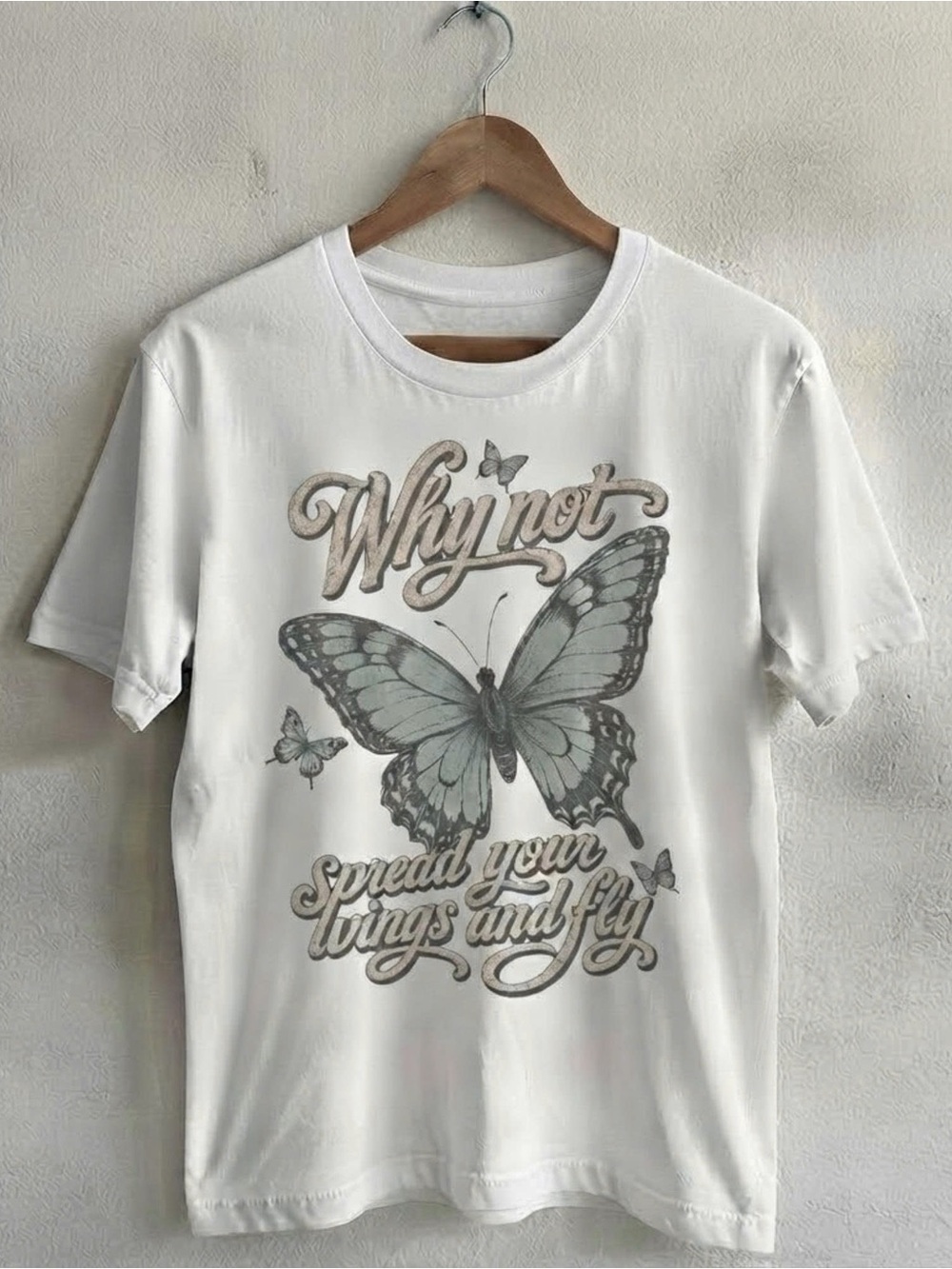 Hilary Duff Shirt Why Not Butterfly T-Shirt
